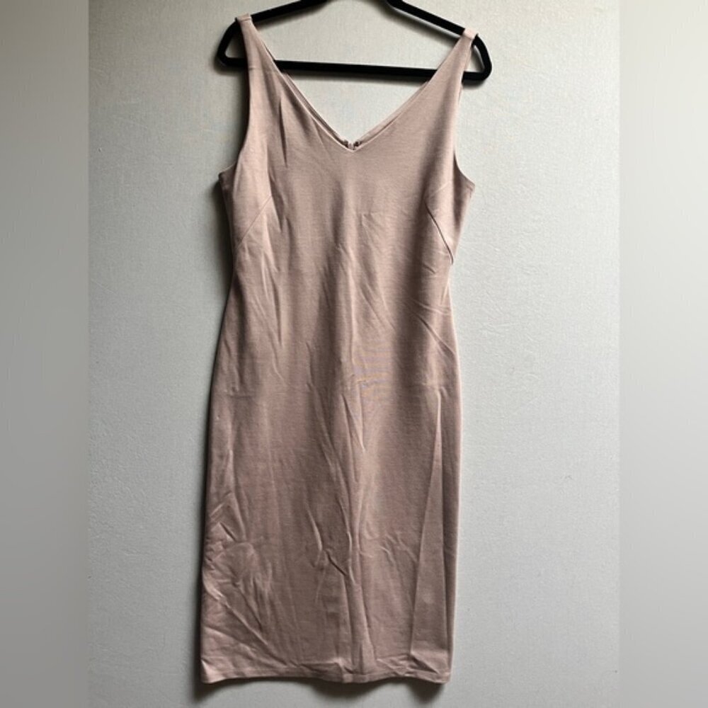 Babaton Aritzia Brodie bodycon fitted midi dress Sz L